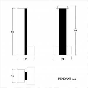 Seagram pendant planta